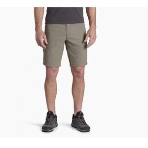 KUHL Men's Size 34 Khaki Renegade Hiking Outdoor Cargo Shorts Camping Climbing‎